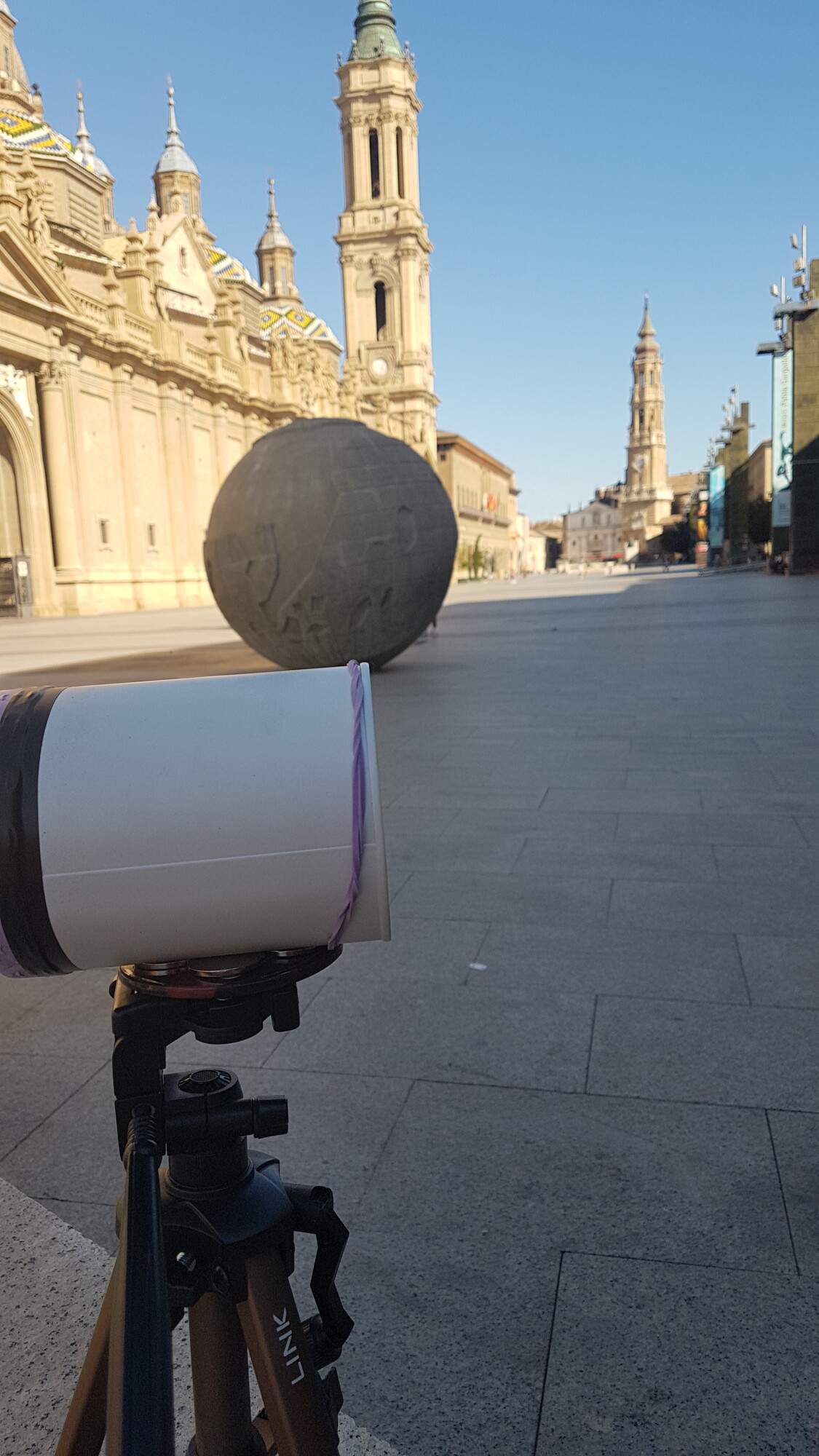 Plaza del Pilar Zaragoza Making Off Plaza del Pilar ZgZ