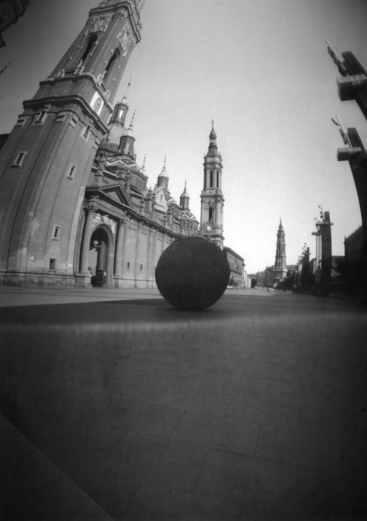 Plaza del Pilar Zaragoza Estenopeica Plaza del Pilar Zaragoza