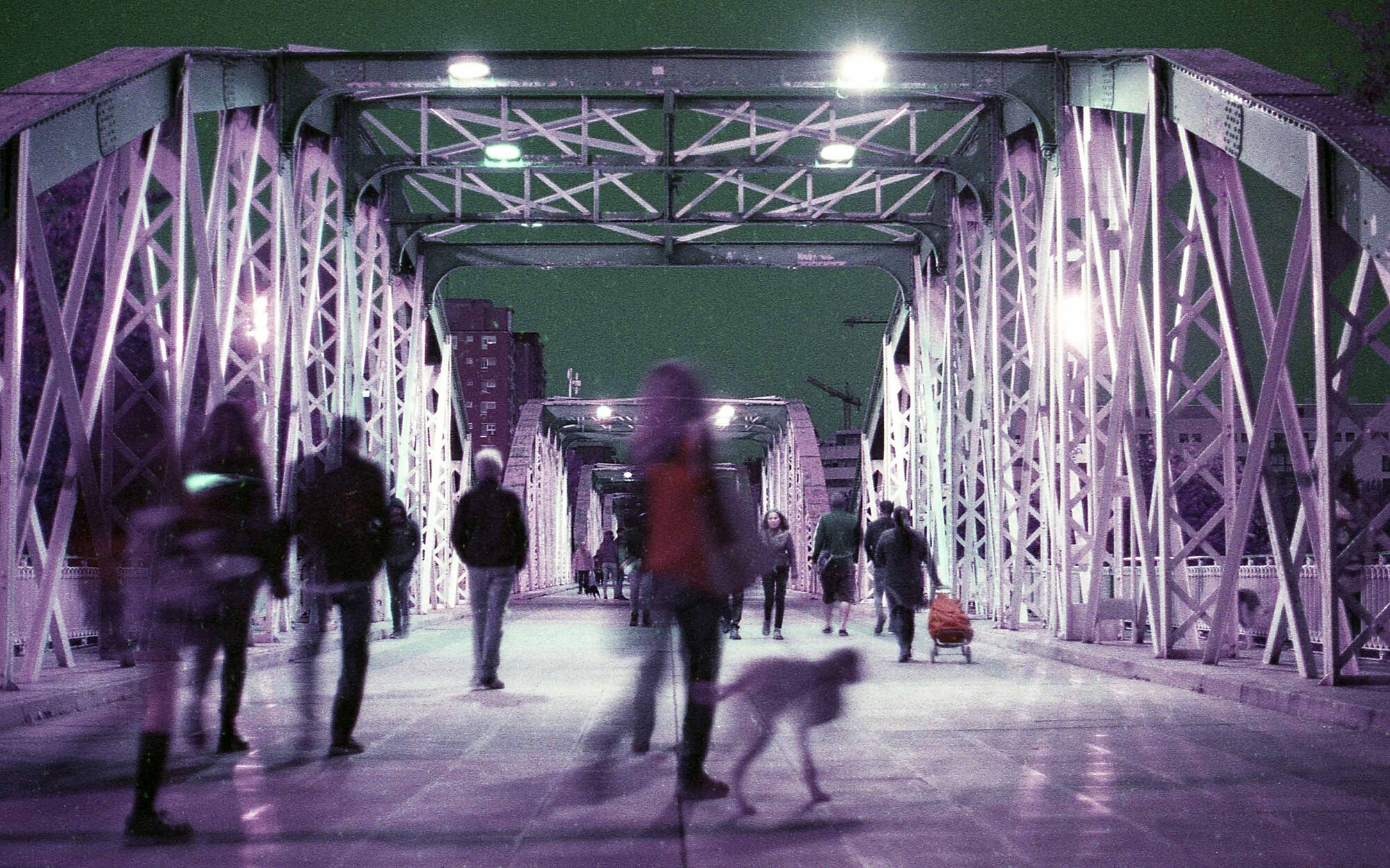 El puente de Hierro Zaragoza